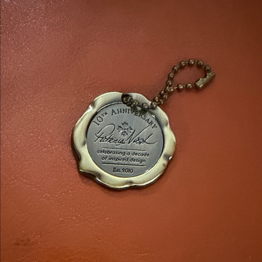 Patricia Nash 10th Anniversary purse charm